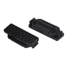 2pcs Car Seat Belt Clips Buckles Shoulder Tension Adjuster Clamps (Black) A