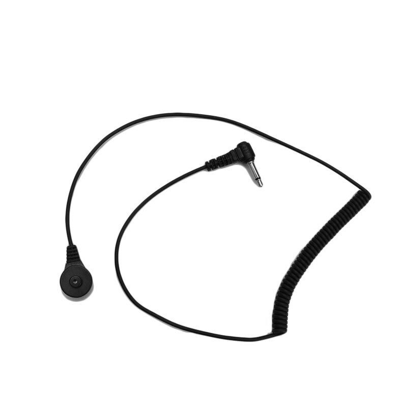 1 Pin 3.5mm Microphone Plug Acoustic Air Tube Listen Only Earpiece Headset Radio