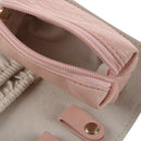 Travel Jewelry Organizer,Portable Leather Jewelry Roll for Travel,Mini Size