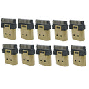 10 Pieces Heavy Duty HDMI Male 19Pin Plug Wire Solder DIY Connectors