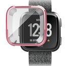 2 Piece 360 Degree Protection Cover for Fit Bit Versa Band Case Plating Coq O2X2