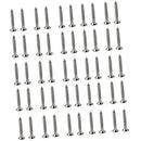 50pcs Nickel Tremolo Bridge Mounting Screws for    TL Guitar Parts