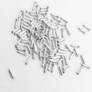 100pc Alloy Bicycle Brake Shifter Inner Cable End Crimps Caps BMX MTB Road Bike