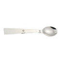5X(Folding Fork Spoon Portable Tableware Outdoor Camping Tableware Stainle I3U1)