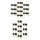 20 Kits 3Pins 6Pins Waterproof Electrical Wire Connector Plugs For Car SUV