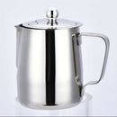 Coffee Pot Stainless Steel 1L Restaurant Cafe Tea Hot Water Pot Catering