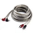 High Quality 5M 2 RCA to 2 RCA Plug Twisted-Pair Car Stereo Audio Copper Cable