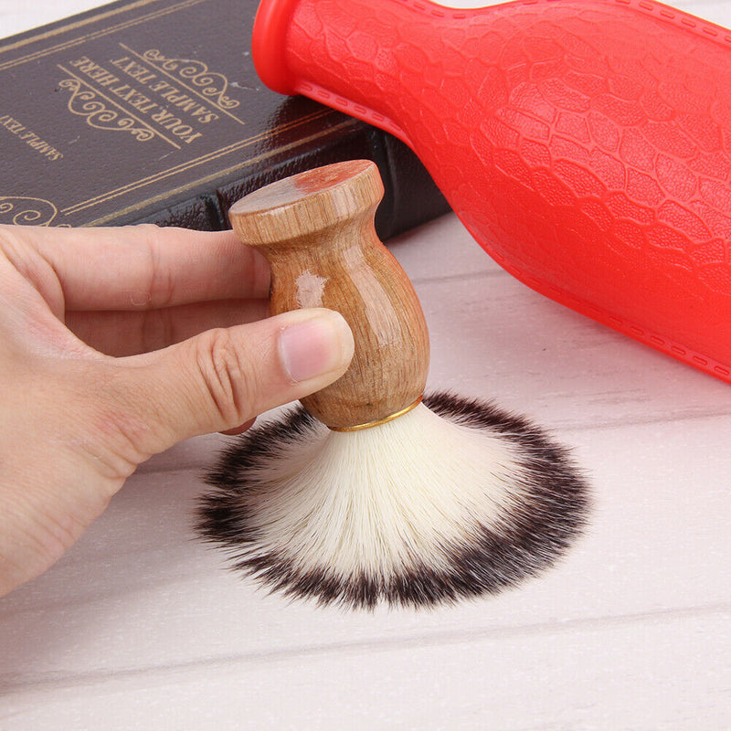 Men Shaving Bear Brush Best Badger Hair Shave Wood Handle Razor Barber Tool