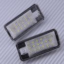 2x LED License Plate Lights White fit for AUDI Q7 A3 S3 S4 B6 A6 C6 A8 S8 Hf