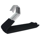 Heavy Duty Open Ended Easy Slide Chrome Trouser Hangers Organizers (Set of  C7A5