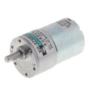 DC Motor DC 12V, 10W, 300RPM Brushed Gear Motor