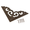 Box Bracket Case Furniture Corner Protector Guard Album Hollow Out Decors