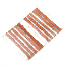 Car Van Tyre Repair Tubeless Seal Strip Plug Tire Puncture Recovery Tool Kit x10