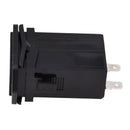 DC 6V-50V Hour Meter Hourmeter Gauge for Boat Car Truck Engine Rhombus Blac