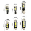 23Pcs LED T10 Car Inside Light Dome Trunk License Plate Lamp Interior Bulb  Jâ„–[