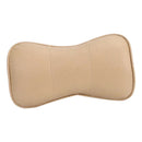 Beige Universal Auto  Pillow Neck Rest Headrest