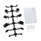 Plastic Wing Mirror Retrofit Kits for 1/10 On Road Racing Drift Car Ornament -