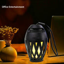 Wireless Portable HiFi Stereo Indoor Outdoor Mini Bluetooth Speaker LED Flame