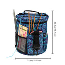 Knitting Bag Yarn Storage Durable Nylon Yarn Bag Yarn Organizer Bag Case 5#