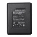 AHDBT-501 USB Dual Charger For GoPro Hero 5 Black