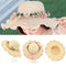 Women Ladies Summer Sun Beach Hat Outdoor Sun Hat with Flowers Elegant 2017 lj