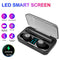 F9 TWS Bluetooth V5.0 Headphone Stereo Earphones Earbuds w/2000mAh Power Bank