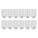12pcs Stainless Steel Hook Family Robe Gown Hat Key Towel Hook Paste Hanger
