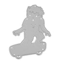Skateboard DIY Cutting Dies Stencils Scrapbooking Embossing Album Card Gift
