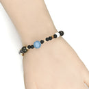 Universe Solar System Galaxy Eight Planets Stone Beads Bracelet Handmade Gift