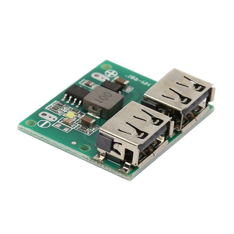 DC-DC Step Down Charger Power Module Dual USB 5V 3A Car Charging Buck Board
