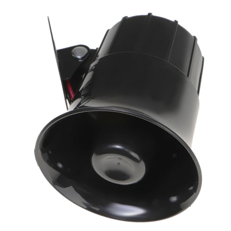 12V 110dB Car Alarm Electric Air Horn Siren Speaker 6-Sound Tone Super Loud 20W