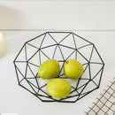 Kitchen Countertops Fruit Bowl Metal Wire Frame Basket For Snacks Candies