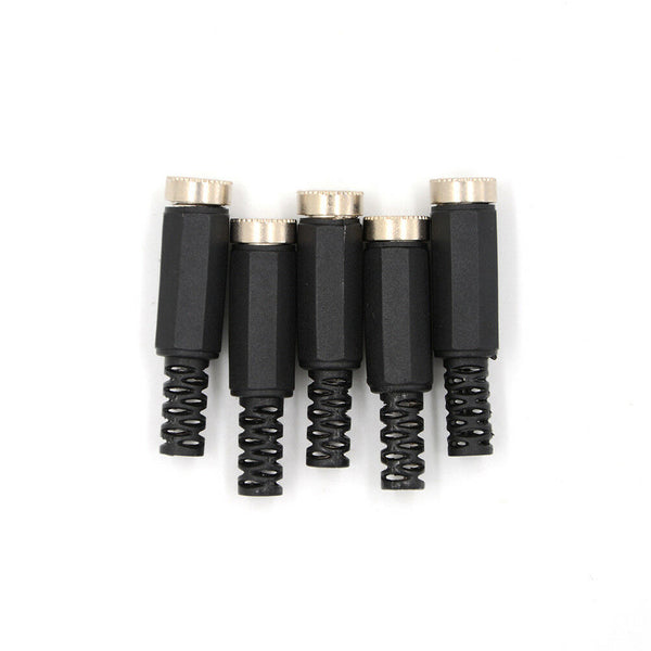 5x IMC 5.5mm x 2.1mm  Female DC Power Socket Jack Connector Adapter LJU