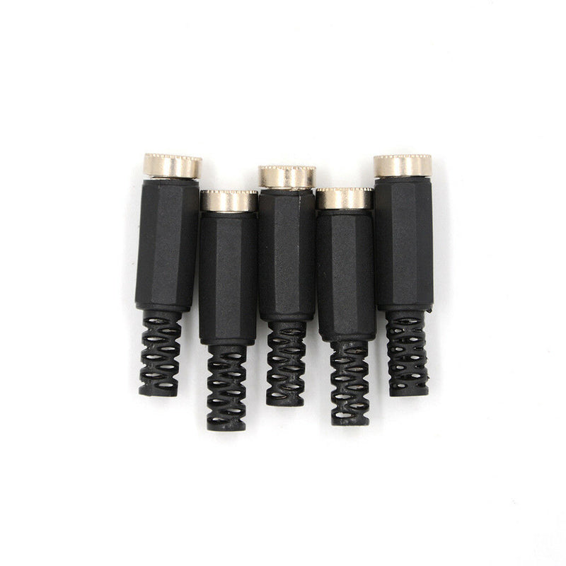 5x IMC 5.5mm x 2.1mm  Female DC Power Socket Jack Connector Adapter LJU