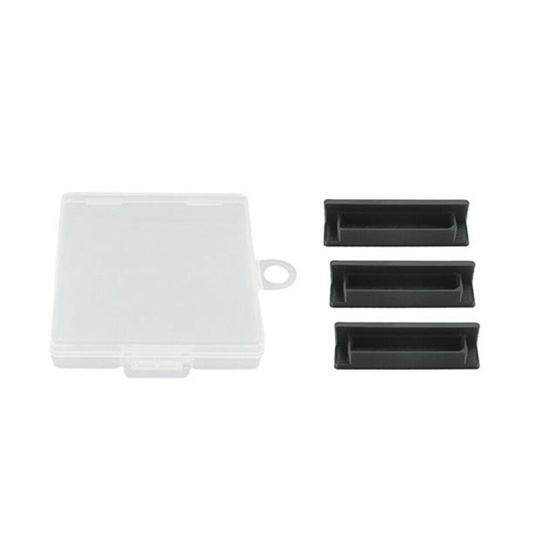 3pcs RC Drone Battery Dust Cover Moisture Proof Charging Port For Mavic Air 2