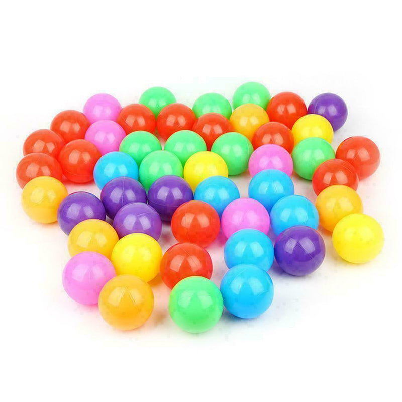 8CM Plastic Pit Balls For Children Ball Pits Kids Coloured Pool Play Multi W0P0