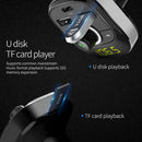 Bluetooth Car Wireless Adapter FM Transmitter MP3 Radio x1 Charger 2 Car S6Q3
