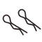 1/12th RC Buggy Bodyshell Clip Pins 150x Black for Vehicle Models Body Shell