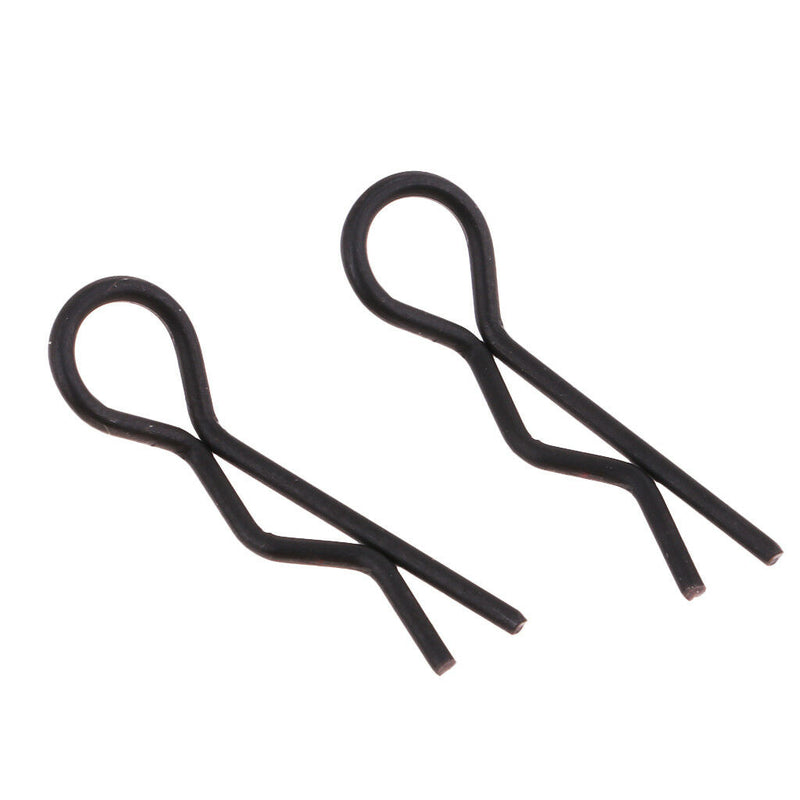 1/12th RC Buggy Bodyshell Clip Pins 150x Black for Vehicle Models Body Shell