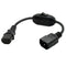 C13-C14 character with switch midway control chassis PDU extension cabl@