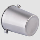 1X(Stainless Steel Bar Ice Bucket Portable Stainless Steel Bar Beer Ice Buc