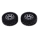 2x 1:18 Scale Left Tire Tyres Black for Wltoys A949 RC Truck Buggy Body Part