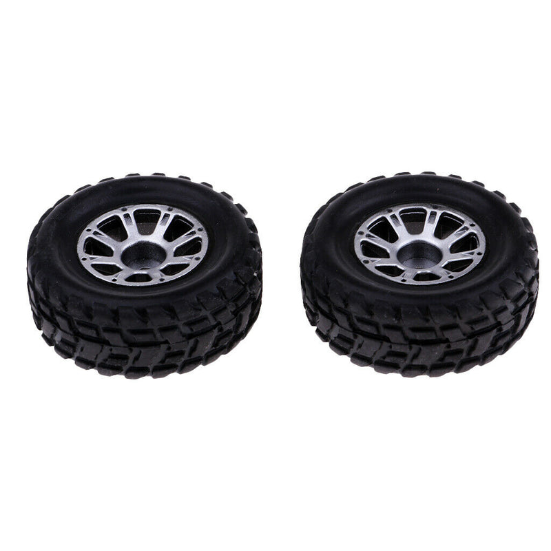 2x 1:18 Scale Left Tire Tyres Black for Wltoys A949 RC Truck Buggy Body Part