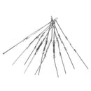 10Pcs 14mm Glass Magnetic Induction Reed Switch MagSwitch Normally Open NO BX