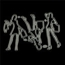 Shopping girl Metal Cutting Dies Stencil For DIY Scrapbooking Album Card DecorMO