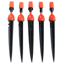 5PCS Irrigation Drippers Sprinkling Irrigation Sprayer With Adjustable Noz OZ