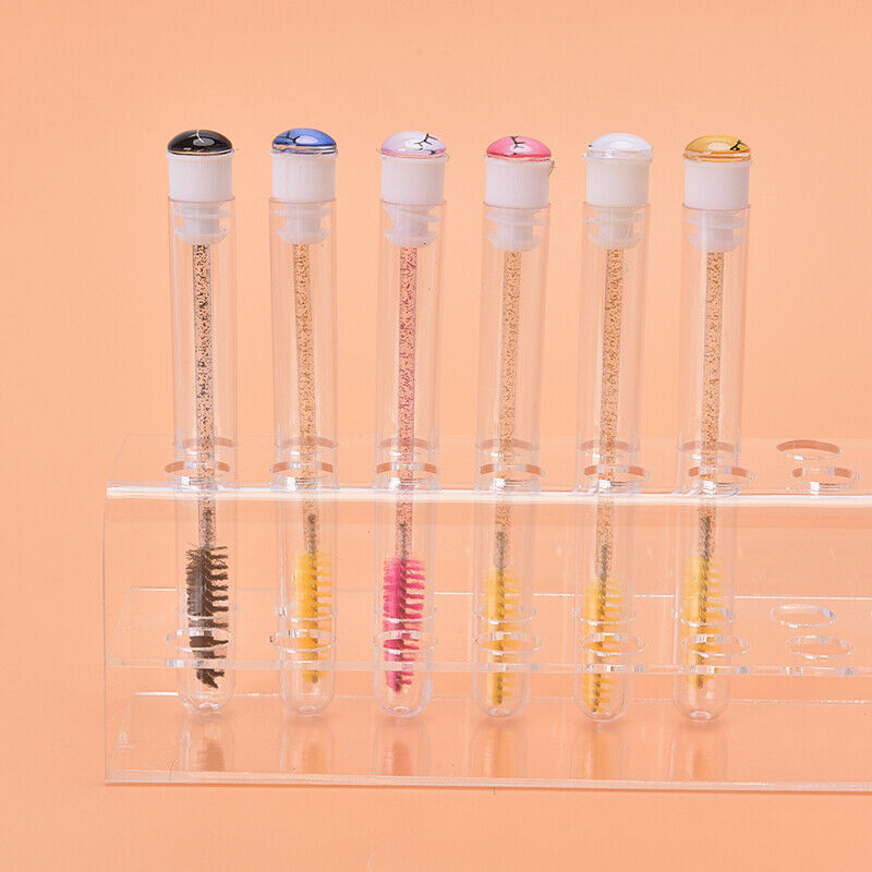 24 holes Makeup Eyebrow Brush Tube Organiser Bracket Tweezers Holder StandB Nw