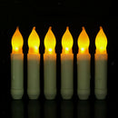 pcs 115mm LED Flameless Led Taper Candle Battery Powered Long Dinner Candle