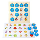 Kids Wooden Memory Match Stick Chess Game Fun Block Board Educational Toys