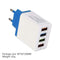 Universal 4 Ports USB Travel Charger EU-Plug Adapter Phone Fast Charging Charger